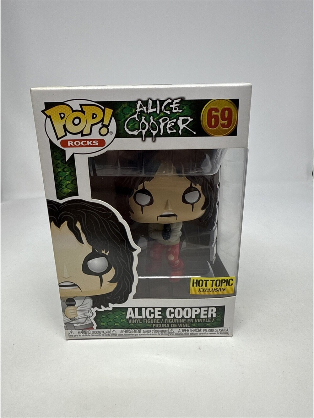 Funko Pop! Vinyl: Alice Cooper (in Straitjacket) - Hot Topic (Exclusive) #69